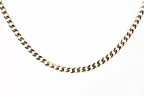 20" 14k Yellow Gold Curb Chain (18.66g.)