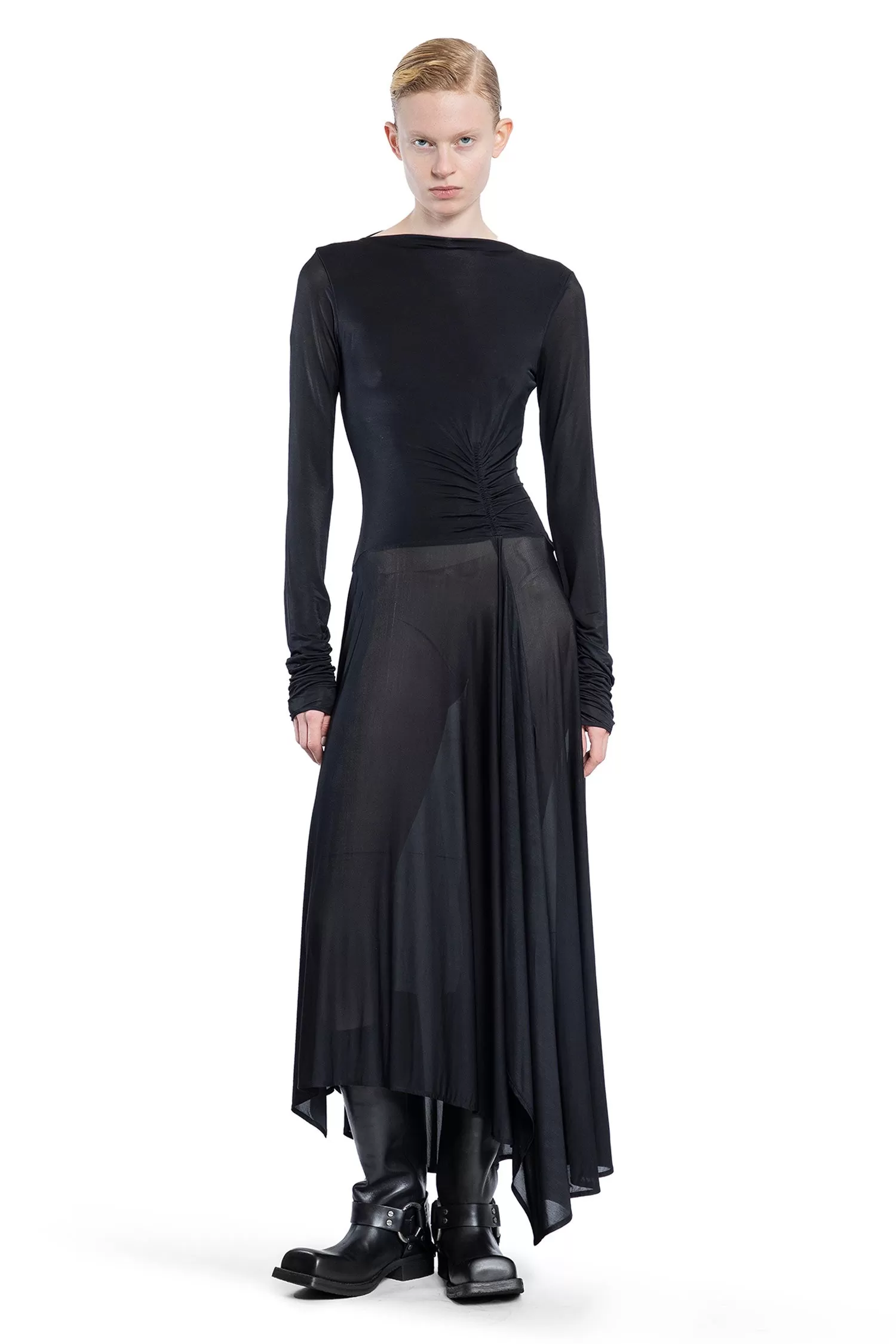 ACNE STUDIOS WOMAN BLACK DRESSES