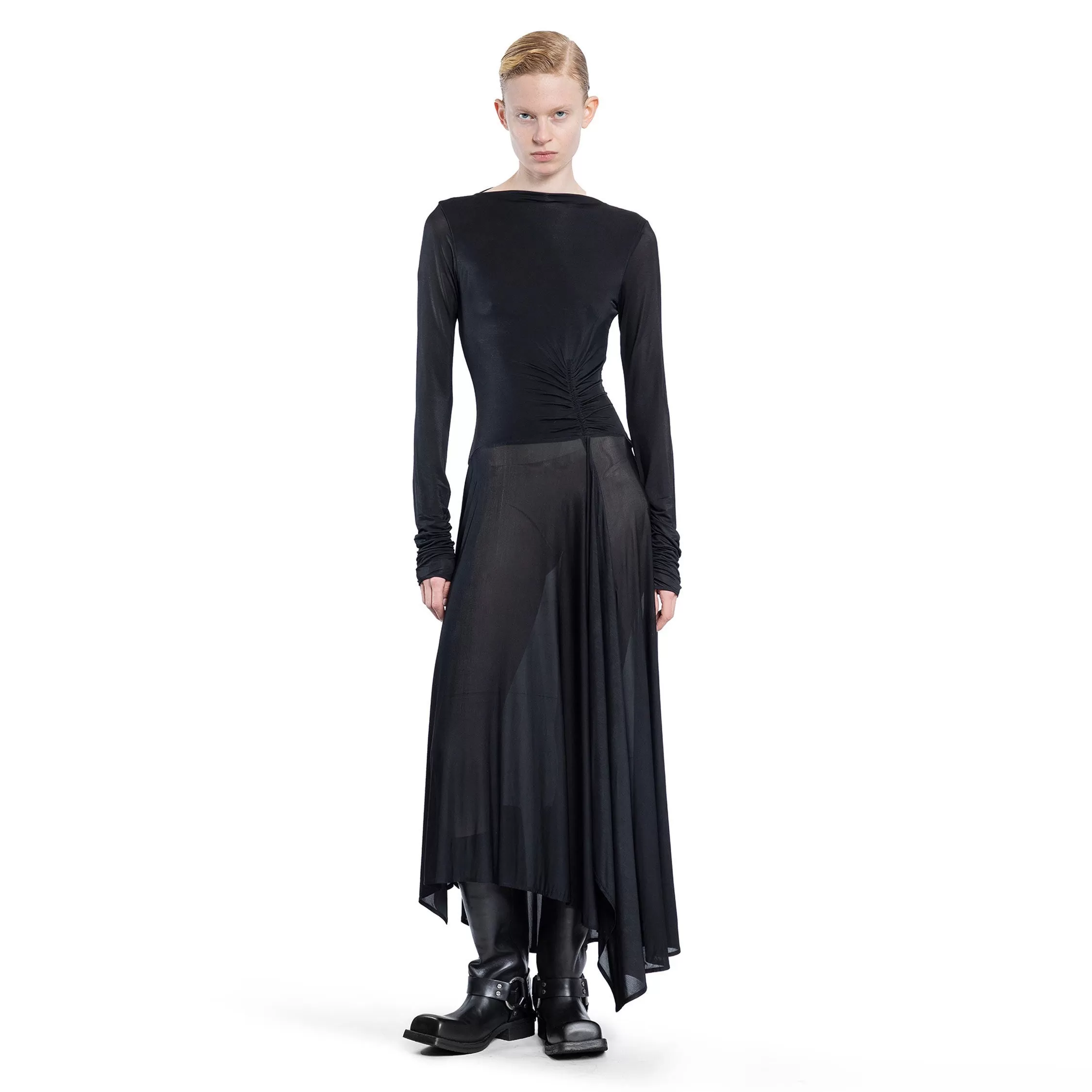 ACNE STUDIOS WOMAN BLACK DRESSES