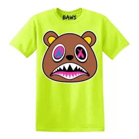 Baws Crazy Baws T-Shirt Safety Yellow