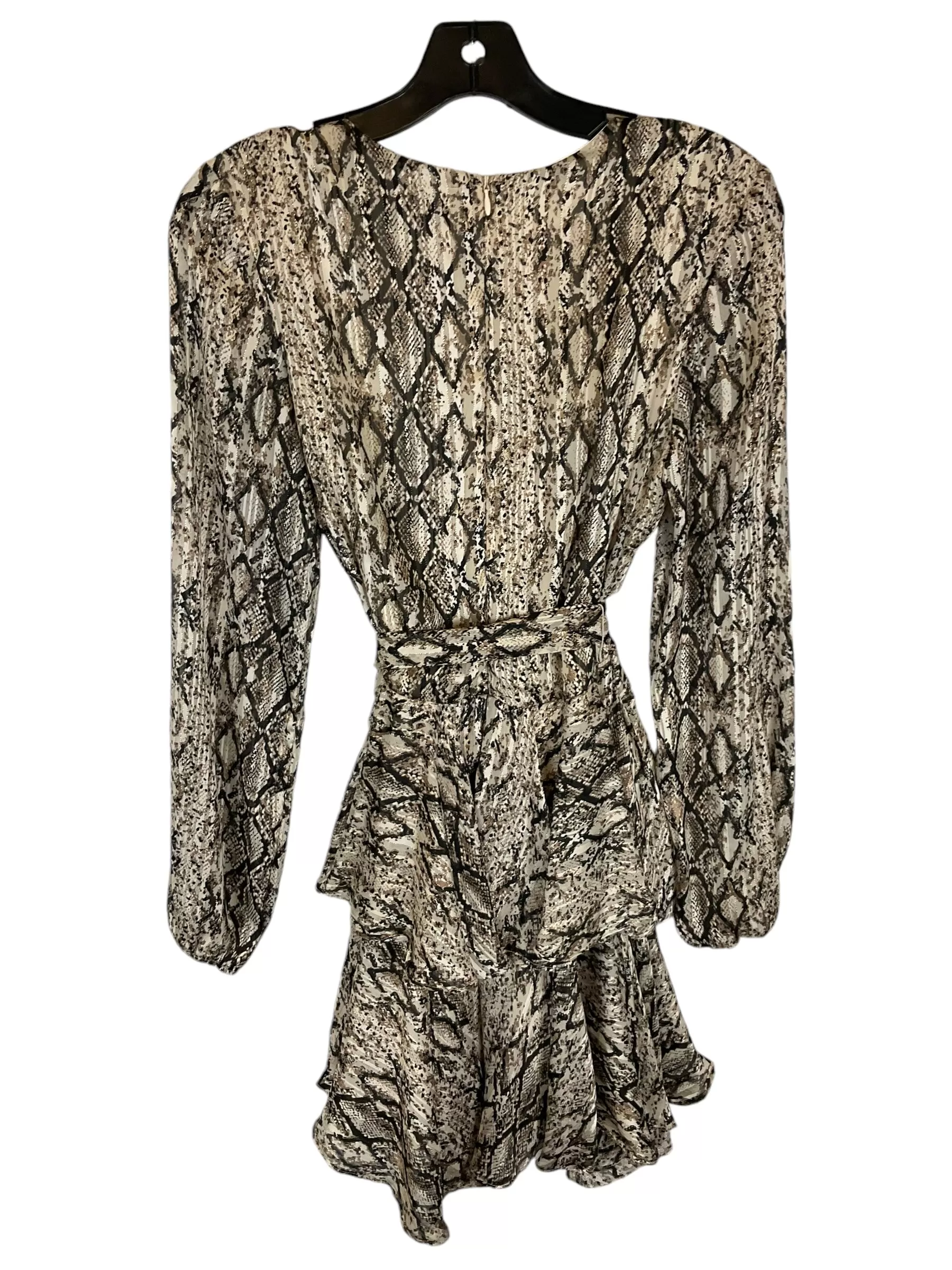 Dress Casual Short By Clothes Mentor In Snakeskin Print, Size: S