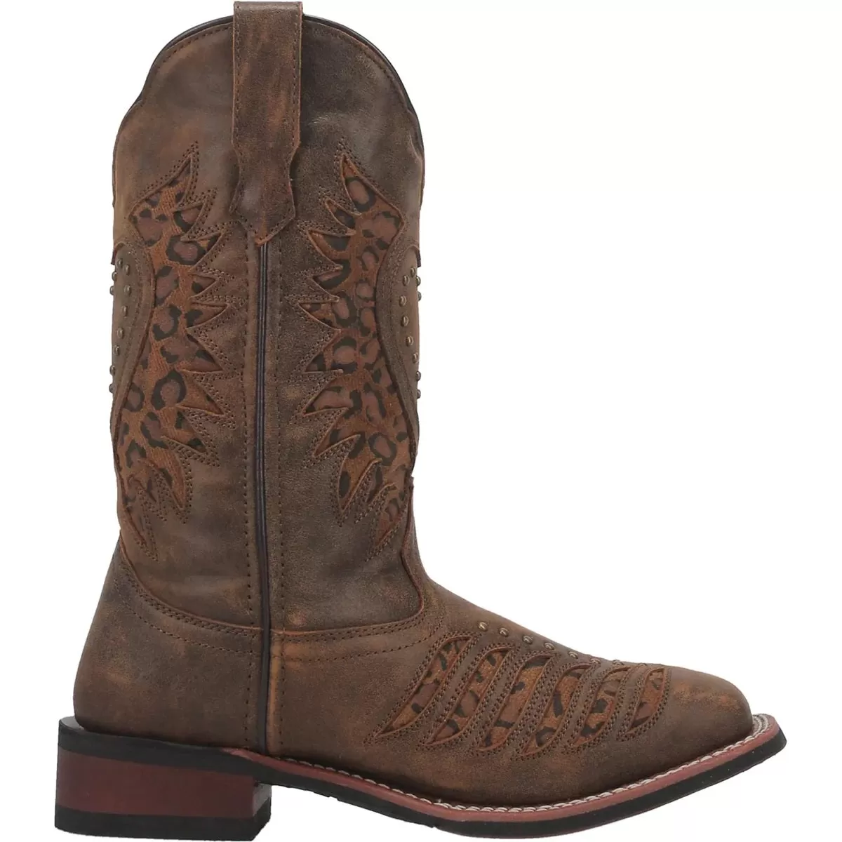 'Laredo' Women's 11 Emmylou Western Square Toe - Brown