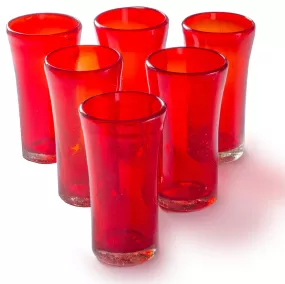 Red Lily Tumbler - 14 oz - Set of 6