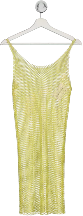 Santa Brands Yellow Golden Banana Sydney Mini Dress UK XS/S