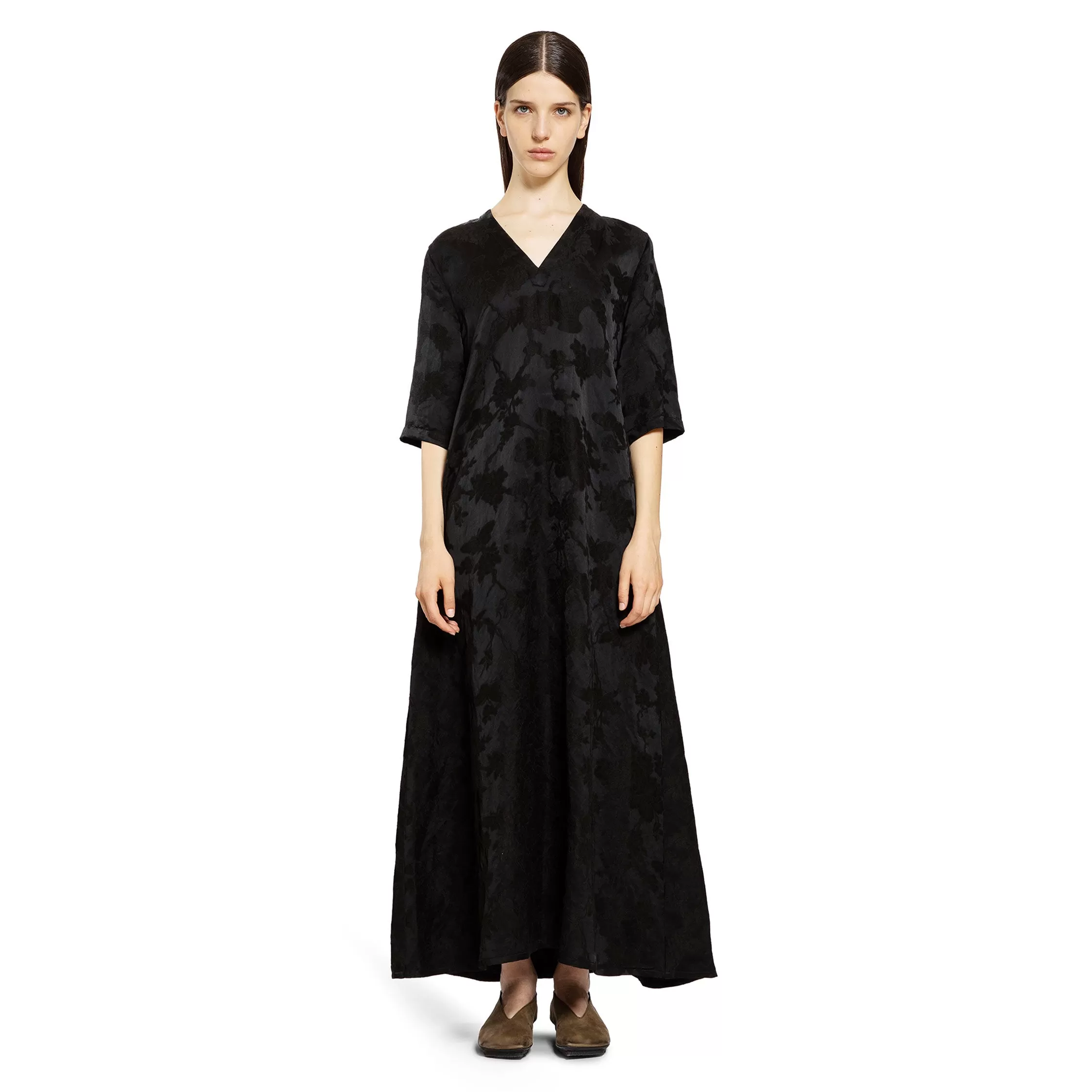 UMA WANG WOMAN BLACK DRESSES